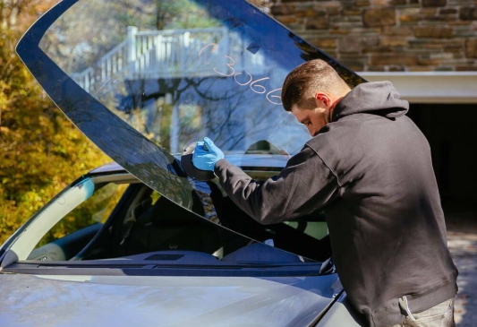 car front windshield
