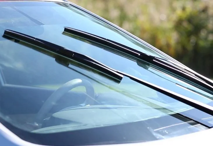 Premium quality wiper blades installed
