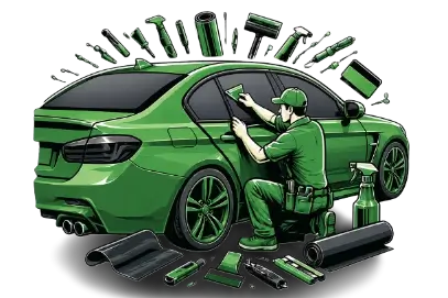 Auto Tinting Services in Dubai