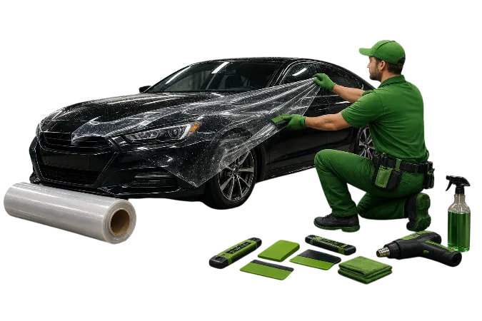 Fast & Flawless Paint Protection Film Dubai