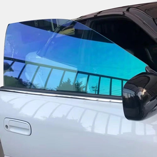 Dazzle Blue Car Window Tint